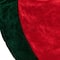 60" Red & Green Traditional Christmas Tree Skirt